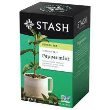 Stash Peppermint caffeine-free 20 sobres x 6 pack