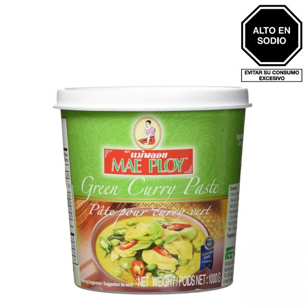 Comprar verde Mae Ploy curry en pasta 400gr