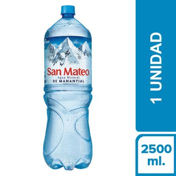Agua mineral 1.5 lt San Mateo
