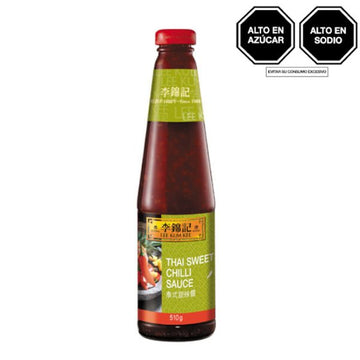 Salsa thai sweet chili Lee Kum Kee 510 gr caja x 12 unids