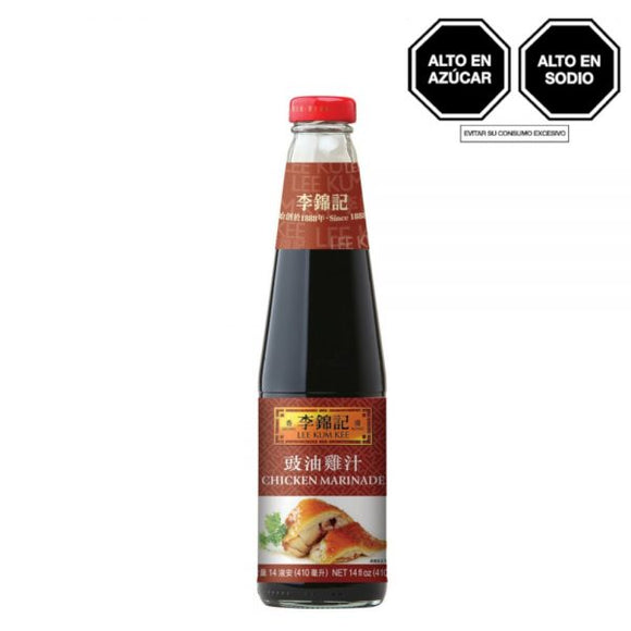 Caja Pollo marinada Lee Kum Kee 14 oz x 12 unids