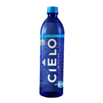 Agua cielo alcalina PH8.5, 650ml x 12pack