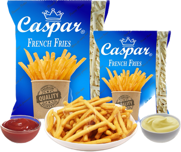 French Fries Caspar Bol 2.5kgs papas pre fritas congeladas