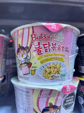 2 Pack talllarin Buldak Cream carbonara 120gr