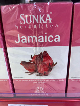 Té orgánico premium Jamaica, 20 bolsitas filtrantes 2.2grs
