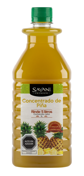 Sayani concentrado de Piña 1Lt pack x 12 unidades