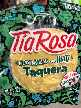 Tortillas de harina de Maiz, 260grs Tía Rosa