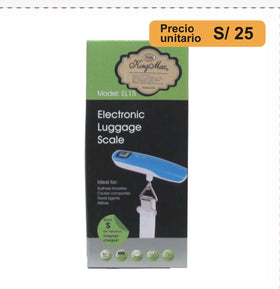 Balanza electrónica de maleta