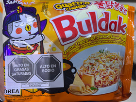 2 Pack Buldak hot chicken sabor Cuatro Quesos 145gr