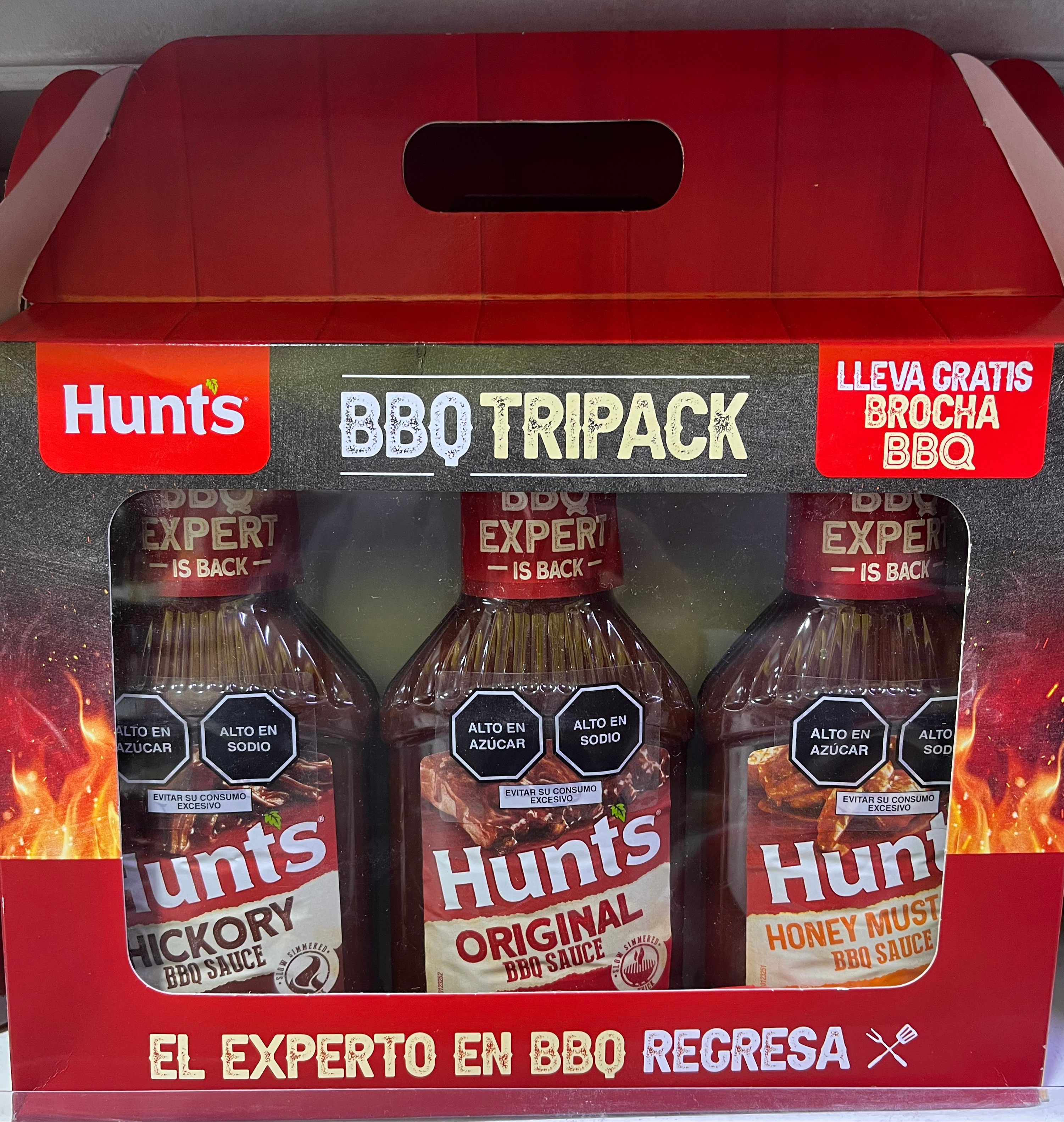 Hunts salsa bbq Tri Pack