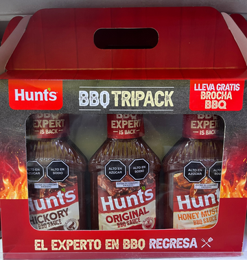 Hunts salsa bbq Tri Pack