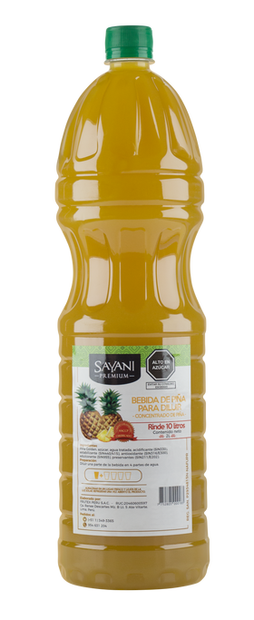 Sayani concentrado de Piña 2Lt Pack 8 unids