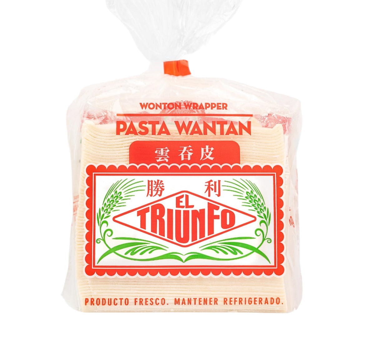 Pasta Wantan El triunfo Caja x 20Kgs