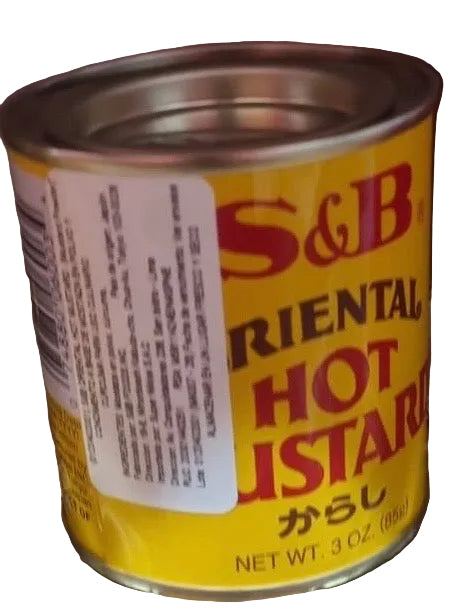 S&B Mostaza Picante Oriental 3 oz