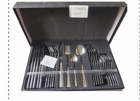 Juego de cubiertos acero inoxidable 24 piezas set