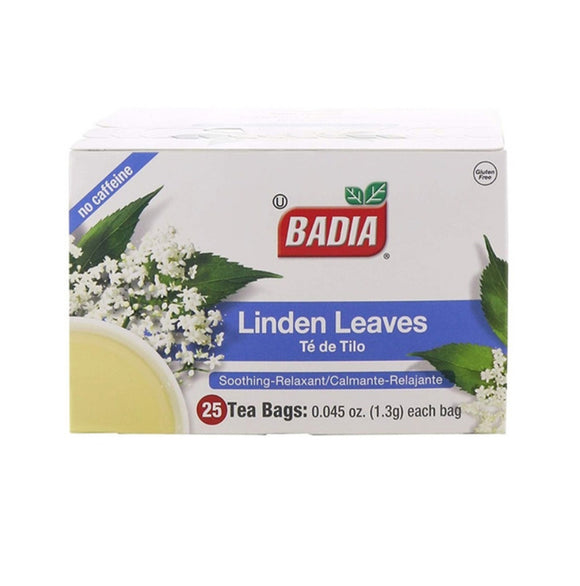 Badia Linden Tea box x 25 sachets
