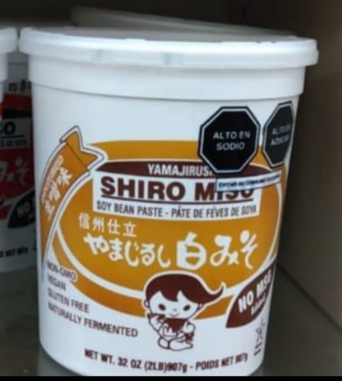 Yamayirushi pasta shiro misso balde 1kg