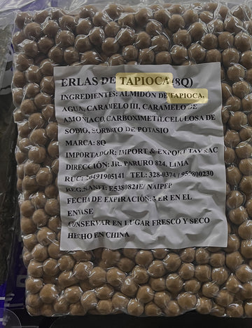 8Q tea tapioca bolitas 900grs negras - 0