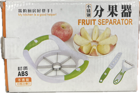 Sol set cortador, cuchillo, pelador de frutas