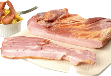 Whole smoked bacon catering x kg