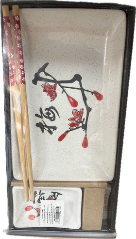 Juego de vajilla para sushi
