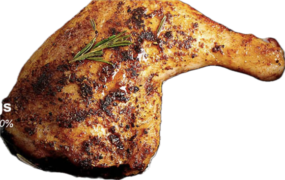 Pollo pierna con encuentro congelada x 15kg TYSON