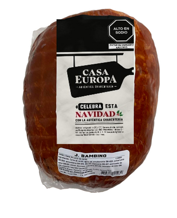 Jamon Bambino navideño x kg (pza 0.6 -1kg)