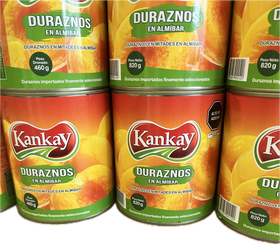 Kankay Duraznos en almíbar 820grs