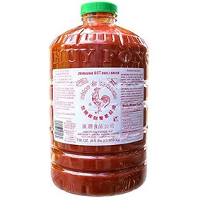 Cock salsa picante Sriracha galón