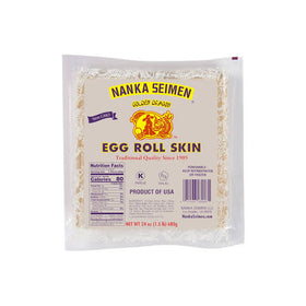 Pasta al huevo para rollos primavera 25oz Nanka Seimen