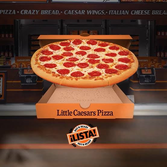 Pepperoni Pizza Little Caesar´s