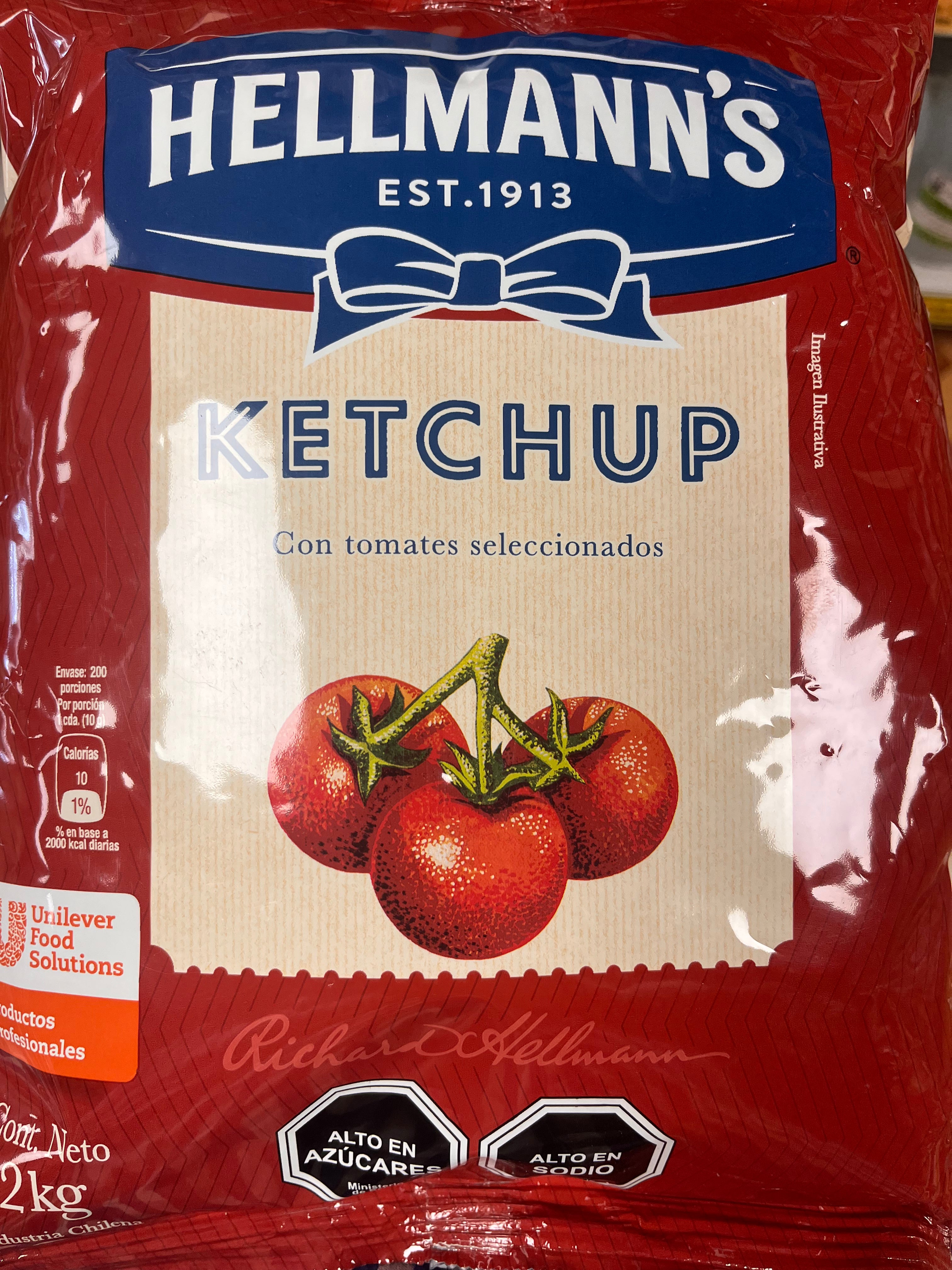 Hellmans Ketchup 2000cc