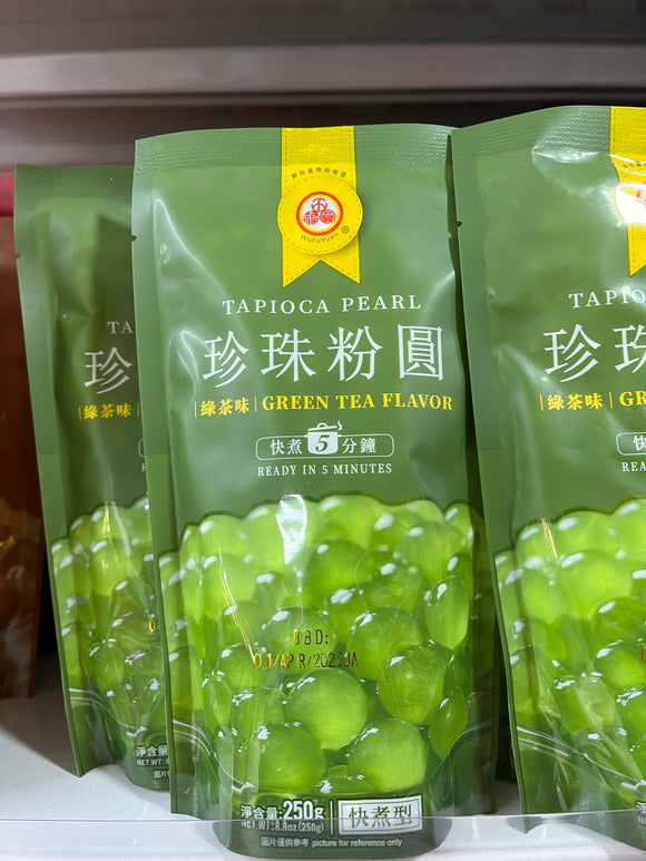 Wofuyuan tapioca Green Tea Flavor 250gr