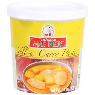 Buy yellow Mae Ploy curry paste 1kg