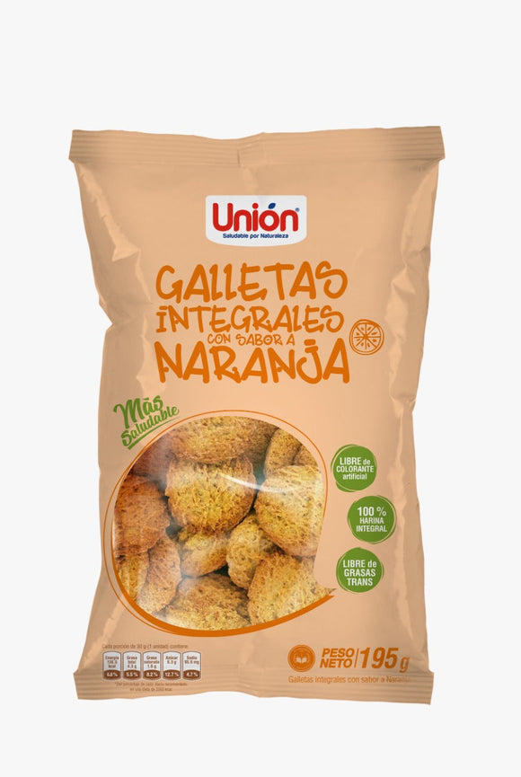 Galletas integrales Kiwicha lonchera x 10 pqts 42grs x pqt