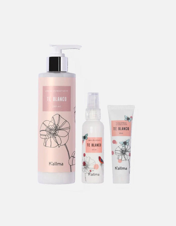 Pack crema hidratante + Colonia mini + Crema de manos