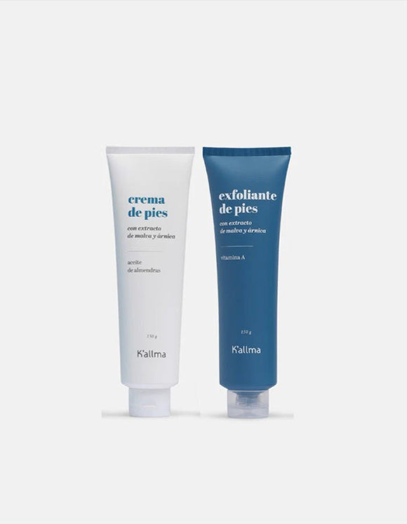 Pack crema de pies + exfoliante