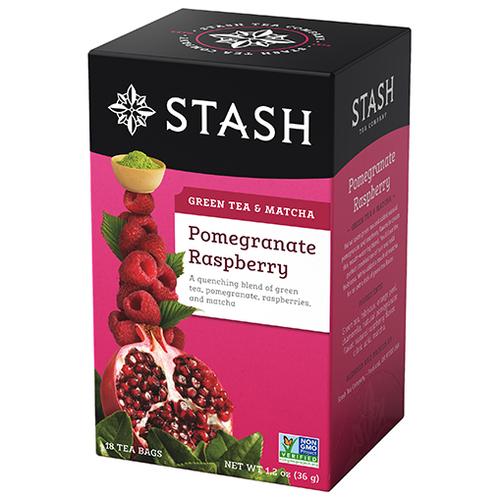 Stash Pomegranate Raspberry 20 sobres x 6 pack