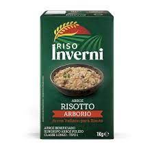 Arroz arborio Inverni 1kg caja 10 unids