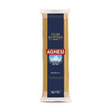 Bucatini N°6 gr Agnesi pqt 500gr Caja 24 unids