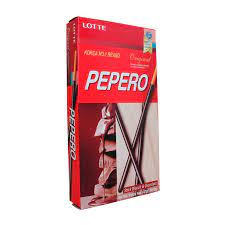 Pepero original 47grs palitos de galleta envuelto en chocolate caja por 40 unids