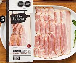 Cooked bacon catering pack 1kg Casa Europa