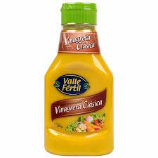 Aliño vinagreta clásica 2 lt bot pet caja 6 unids Valle Fértil