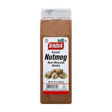 Badia nuez moscada molida 16 onz (453.60 grs)