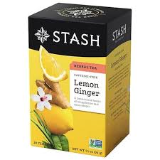 Stash Lemon-Ginger Caffeine-Free 20 sobres 6pack