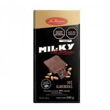 La Iberica milky almemdras tab 100grs