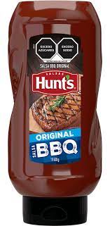 Hunts original bbq sauce bot 620gr
