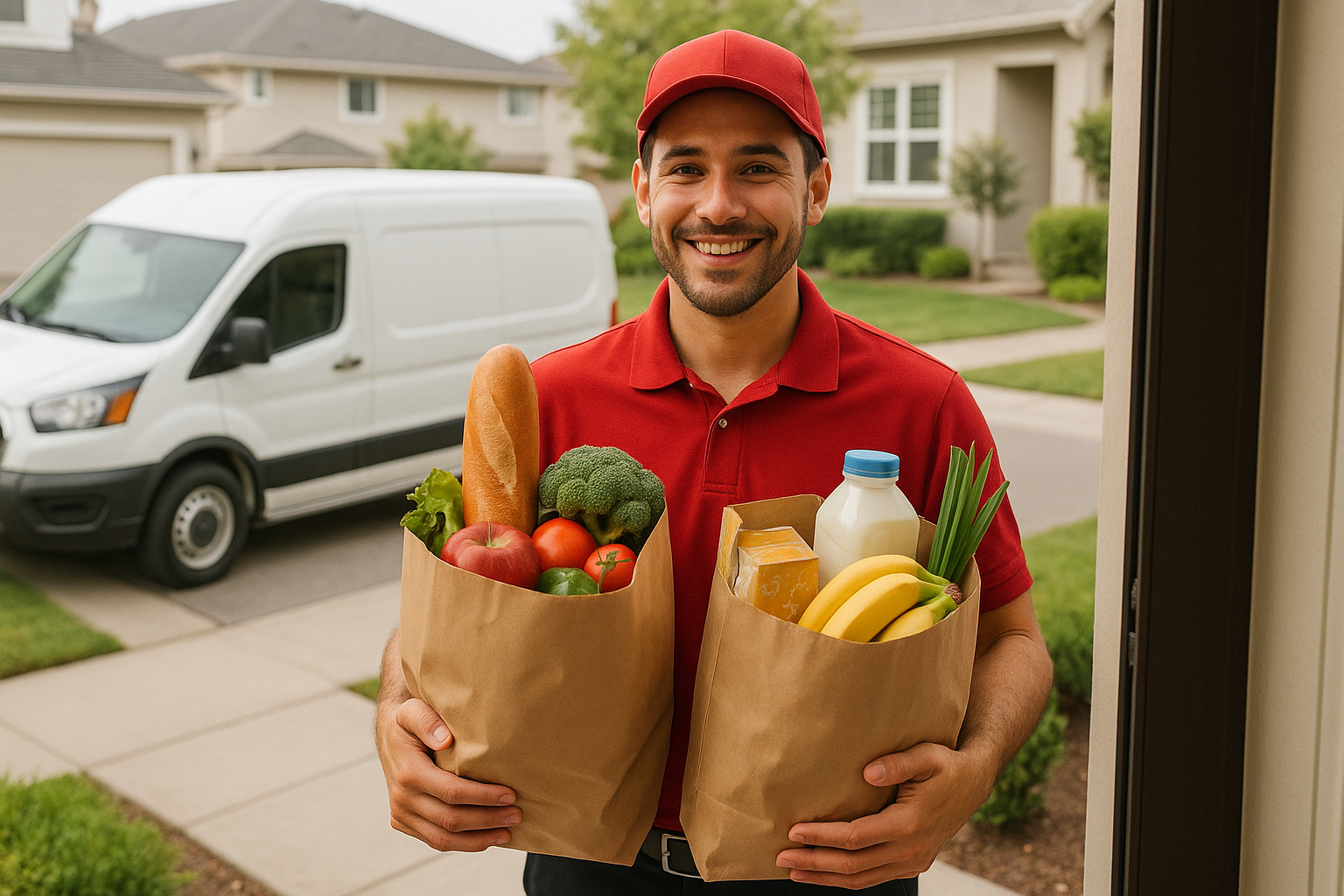 Grocery delivery at your door