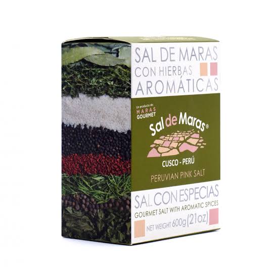 Sal de maras 0.6kg  Cuzco-Peru, Andean Pink Salt