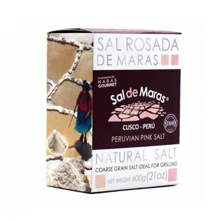 Sal de maras 0.6kg  Cuzco-Peru, Andean Pink Salt